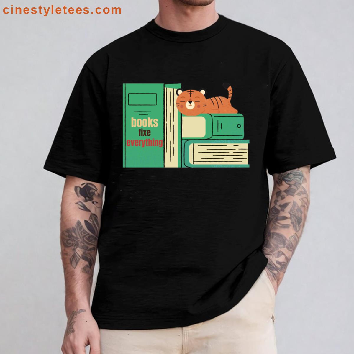 Books Fix Everything Shirt