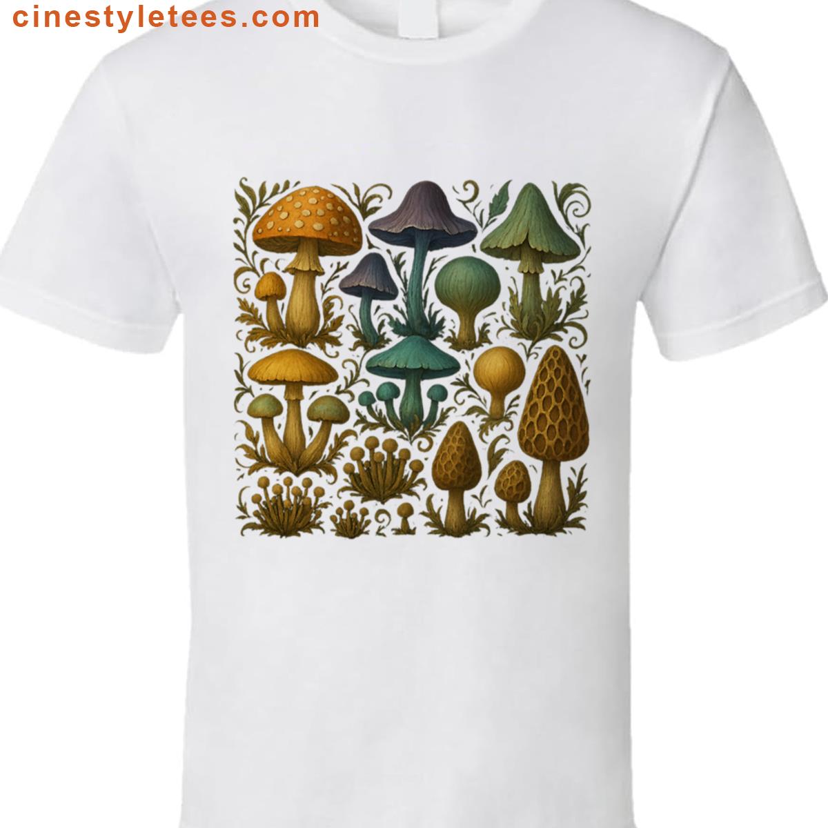 Botanical Mushroom Shirt
