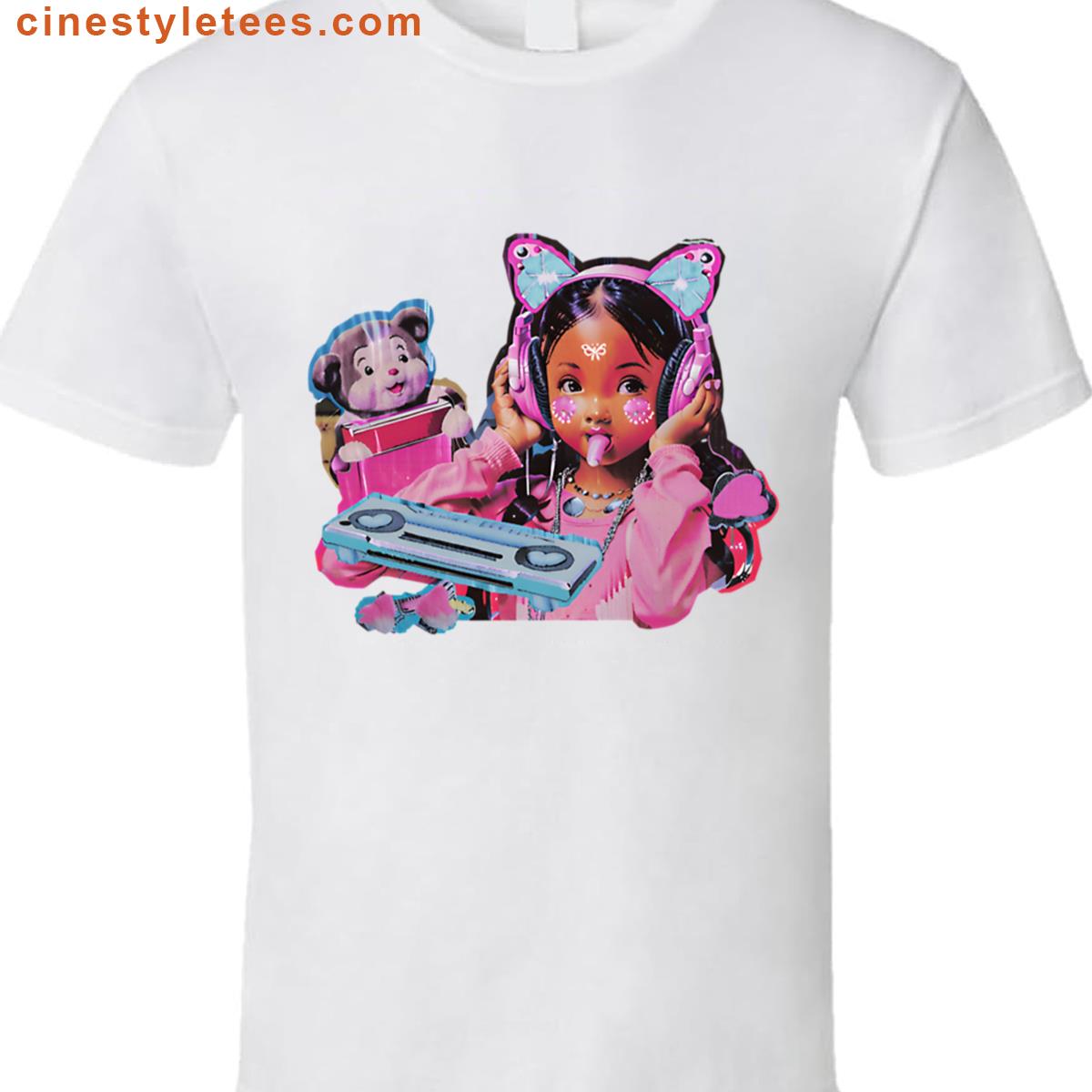 Butterfly Beats Girl Shirt