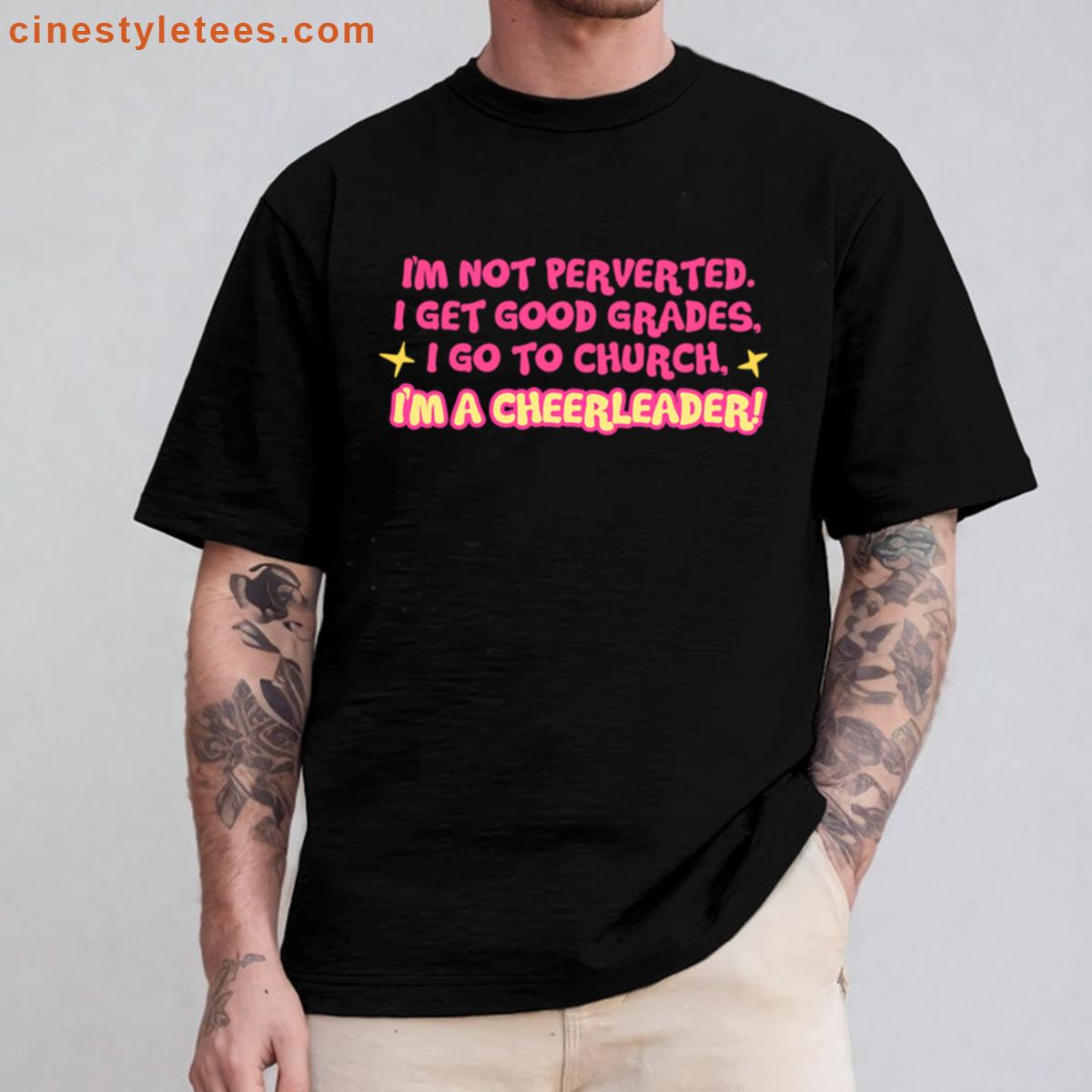 Cheerleader Not Perverted Shirt