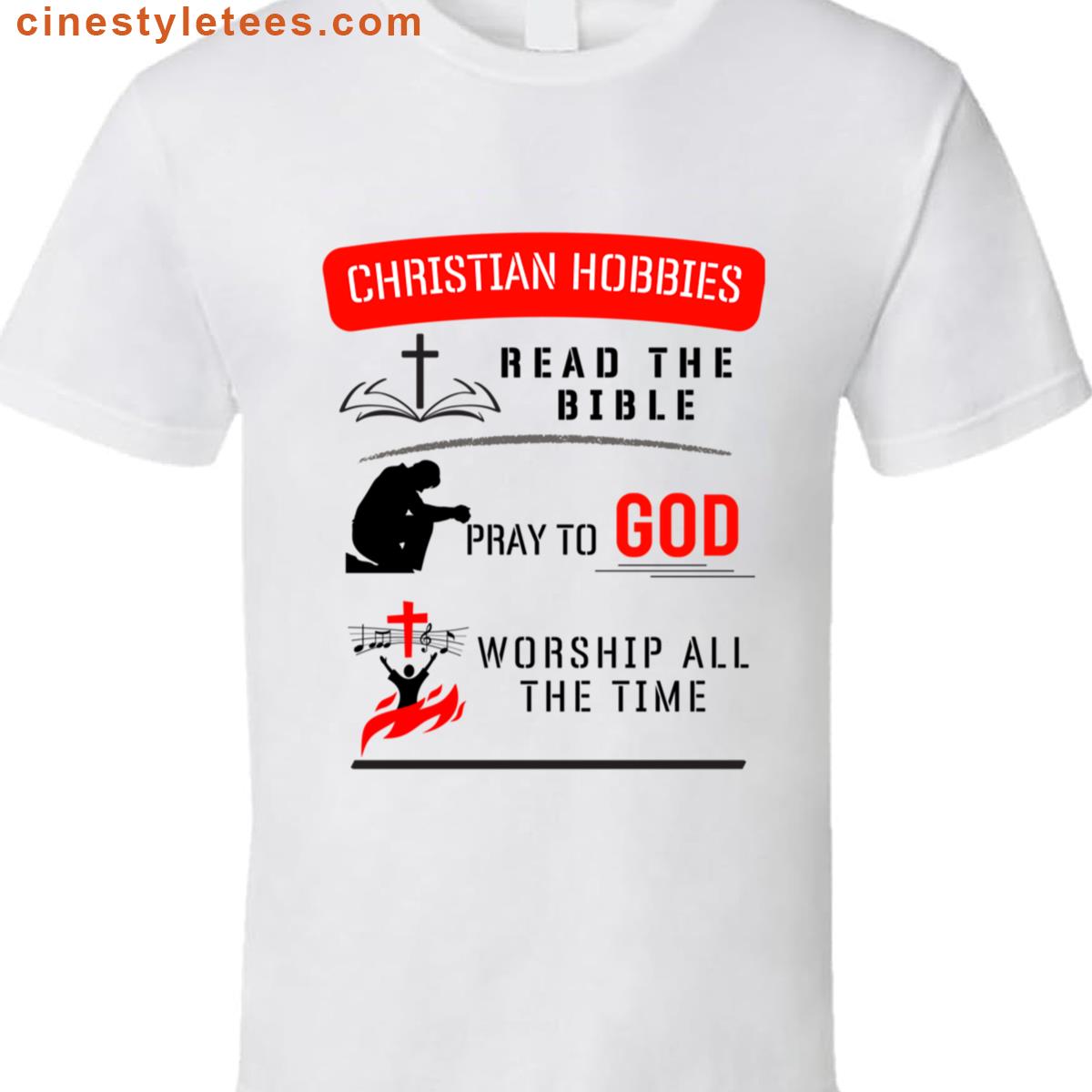 Christian Hobbies Oversized Shirt
