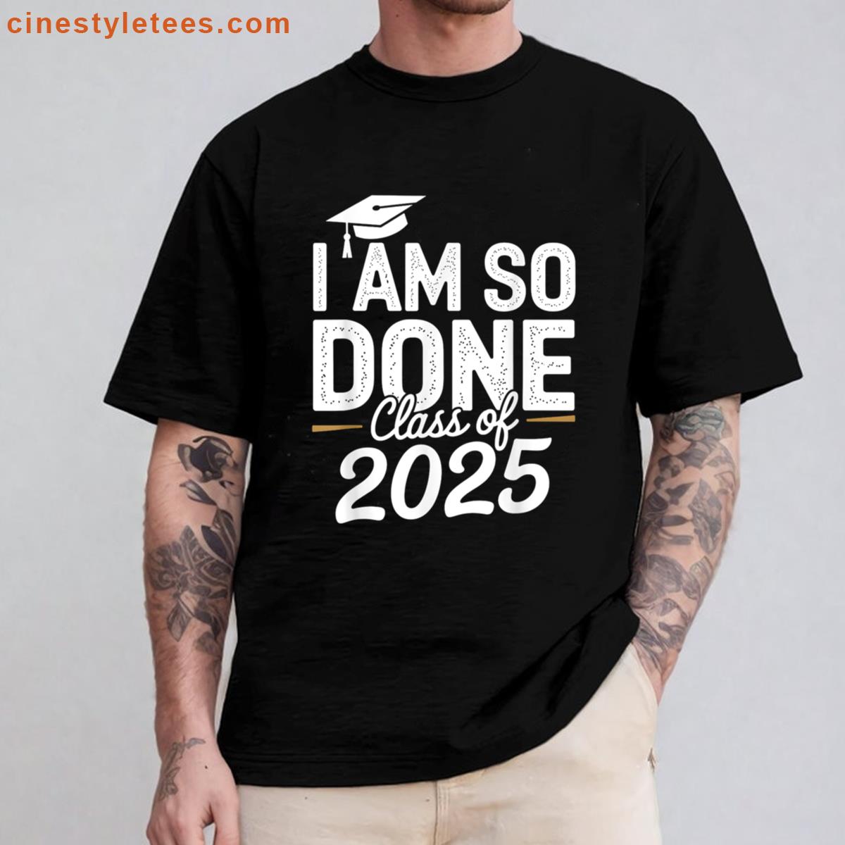 Class 2025 Graduation For Him Shirt