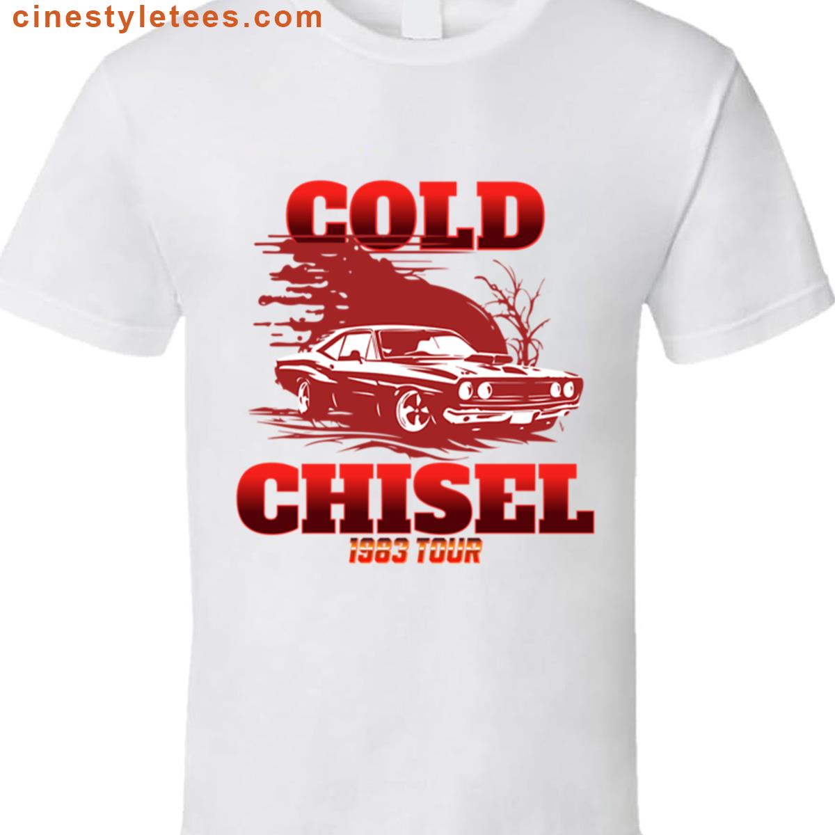 Cold Chisel Tour Design Shirt