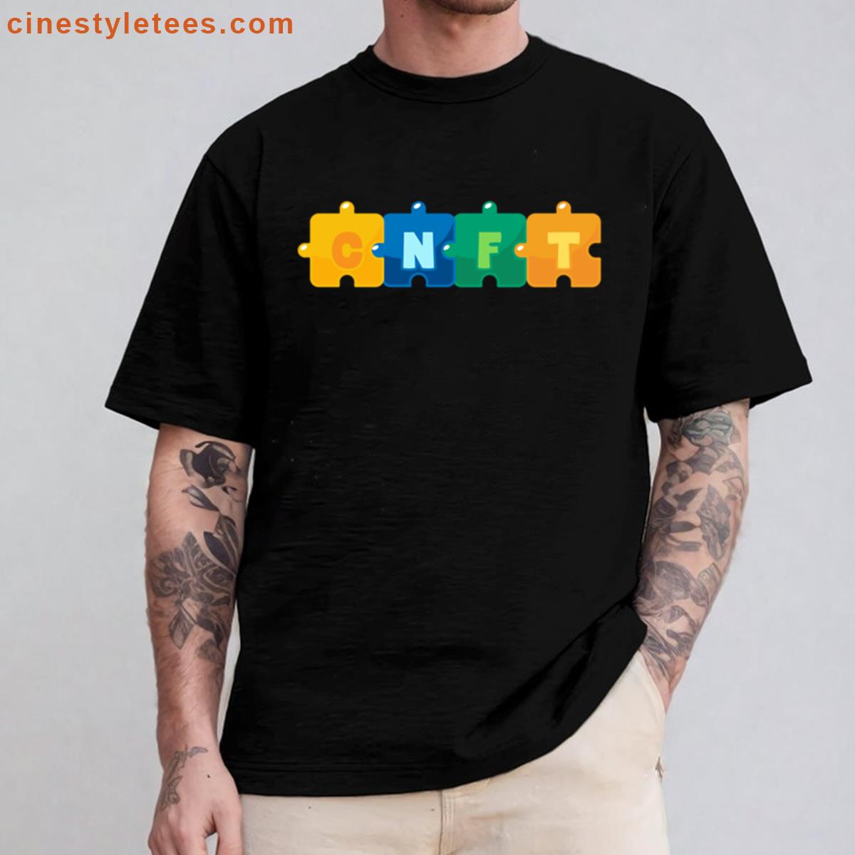Cryptonft Puzzle Unique Design Shirt