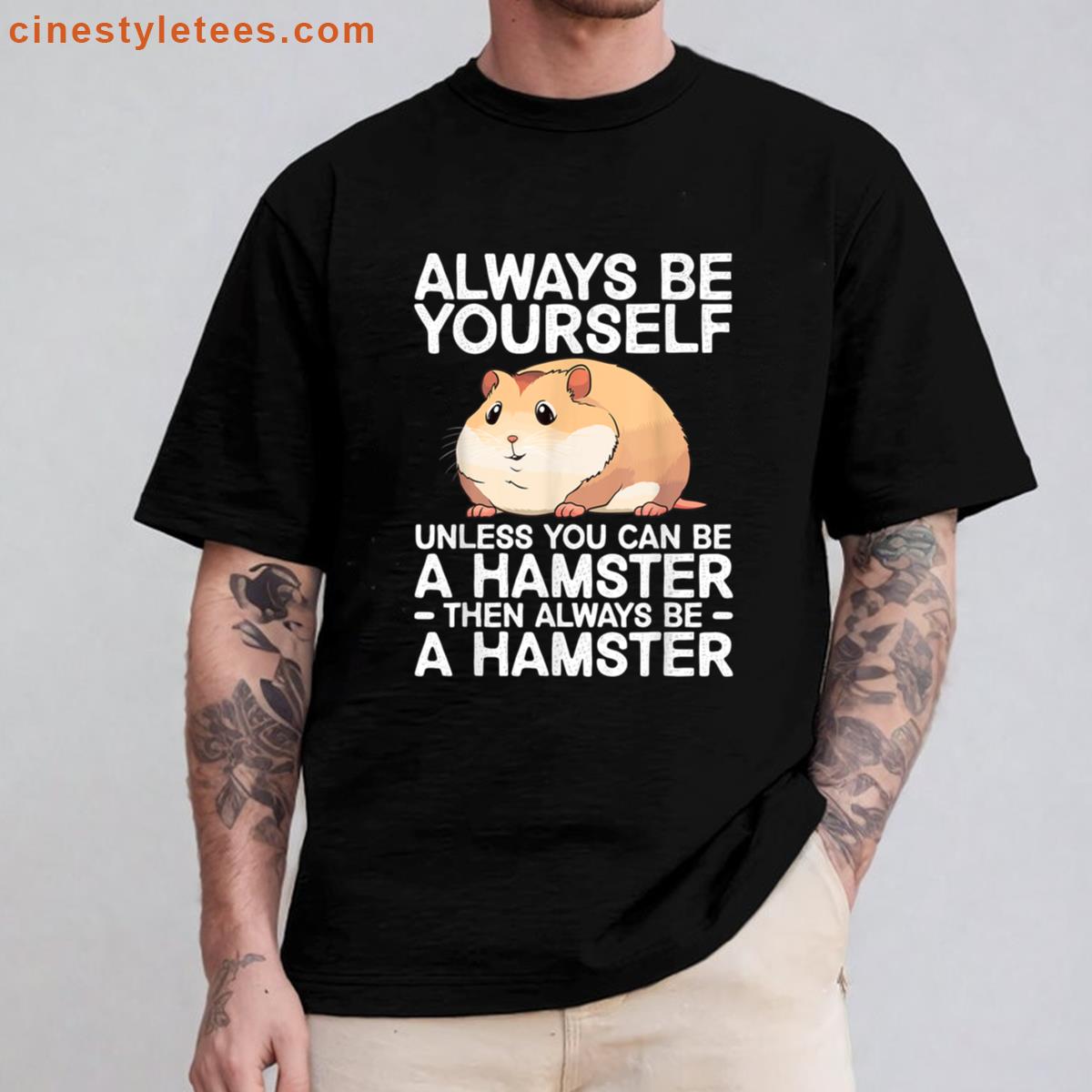 Cute Hamster For Animal Lovers Shirt