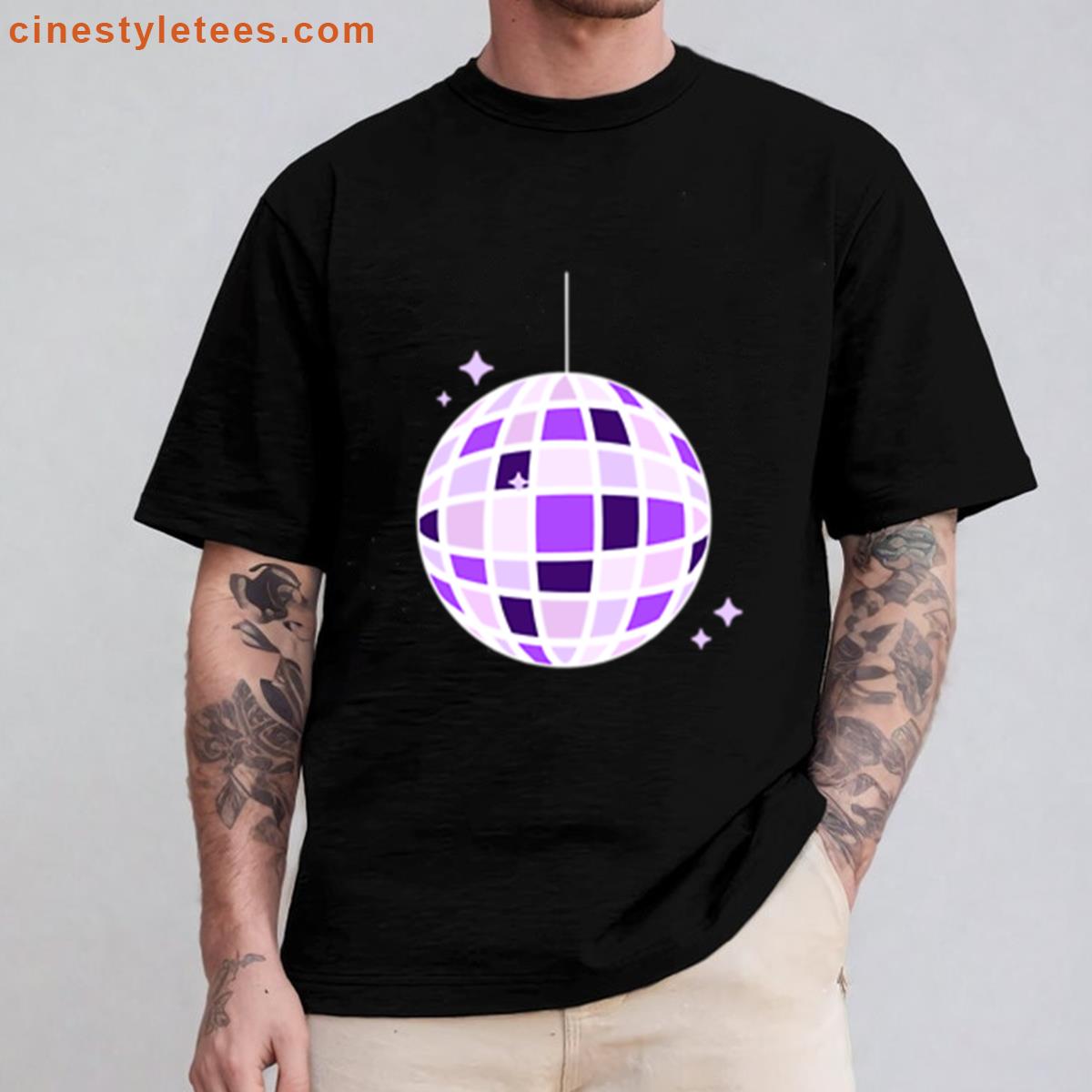 Disco Ball Oversized Shirt