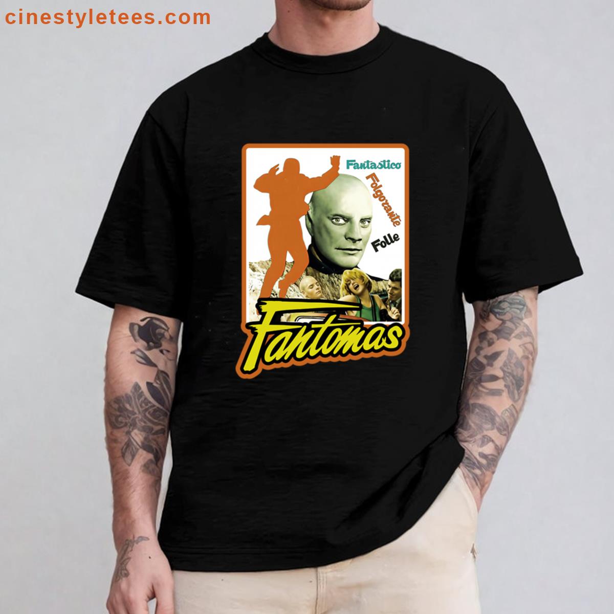 Fantomas Graphic Design Shirt