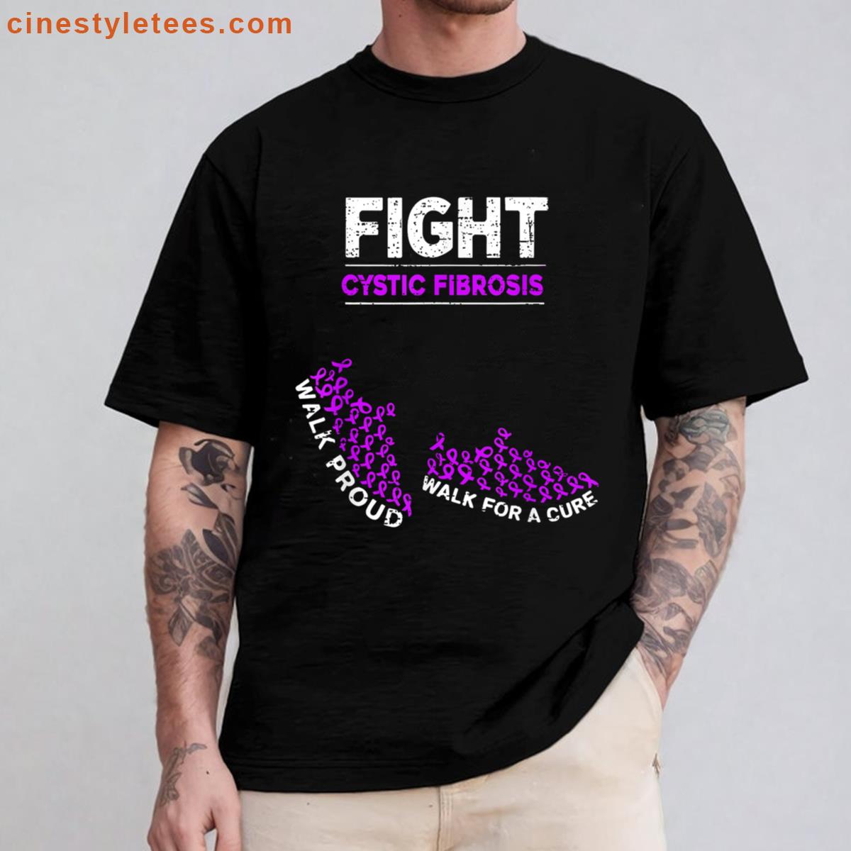 Fight Cystic Fibrosis Awareness Shirt