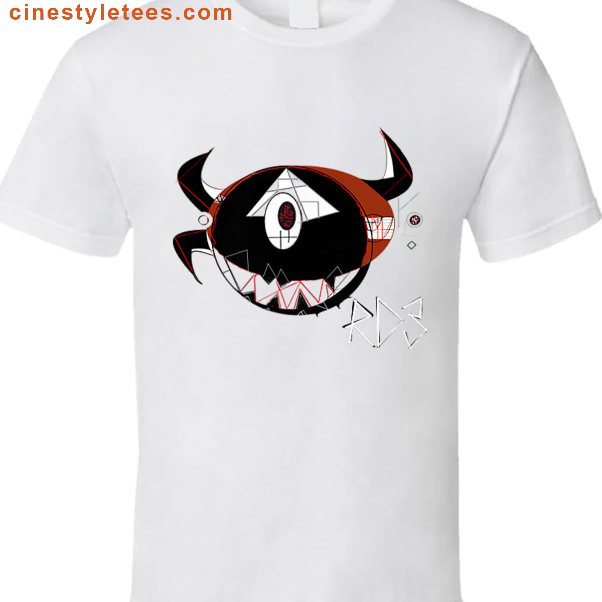 Fractured Artistic Design Shirt