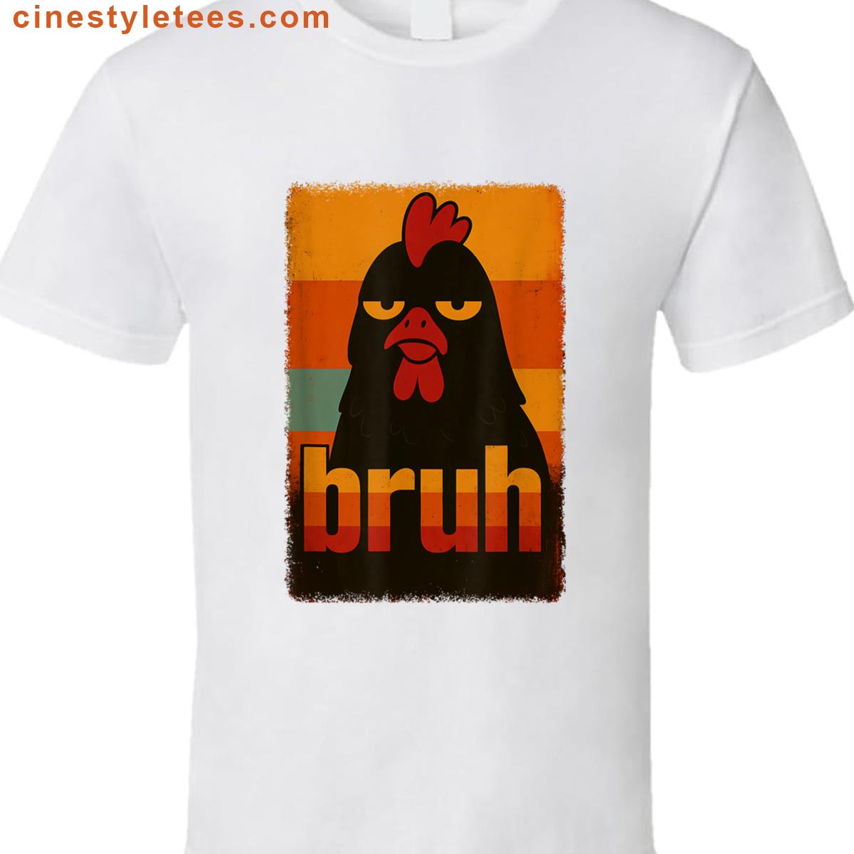 Funny Chicken Bruh For Teens Shirt