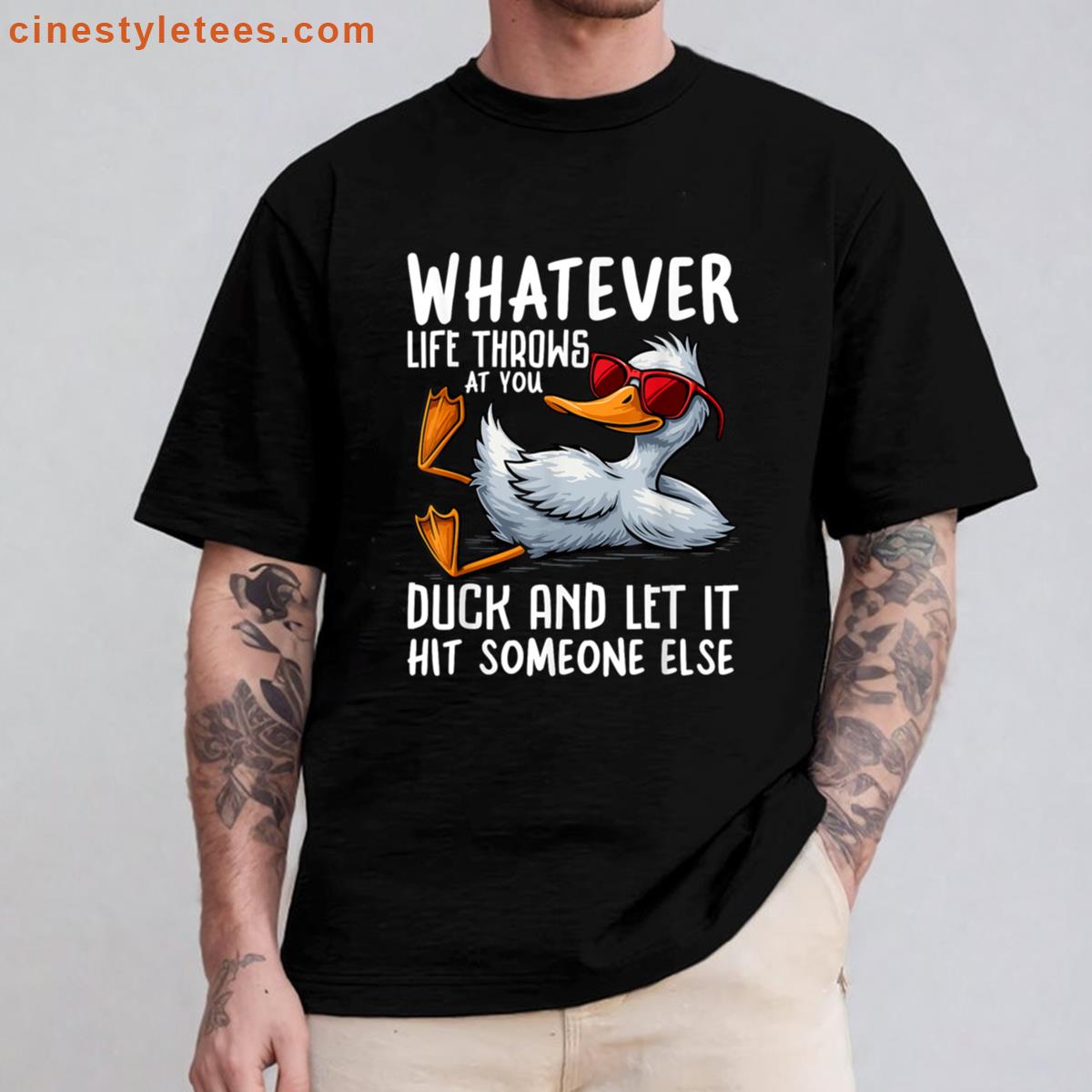 Funny Duck Graphic Tee For All Shirt