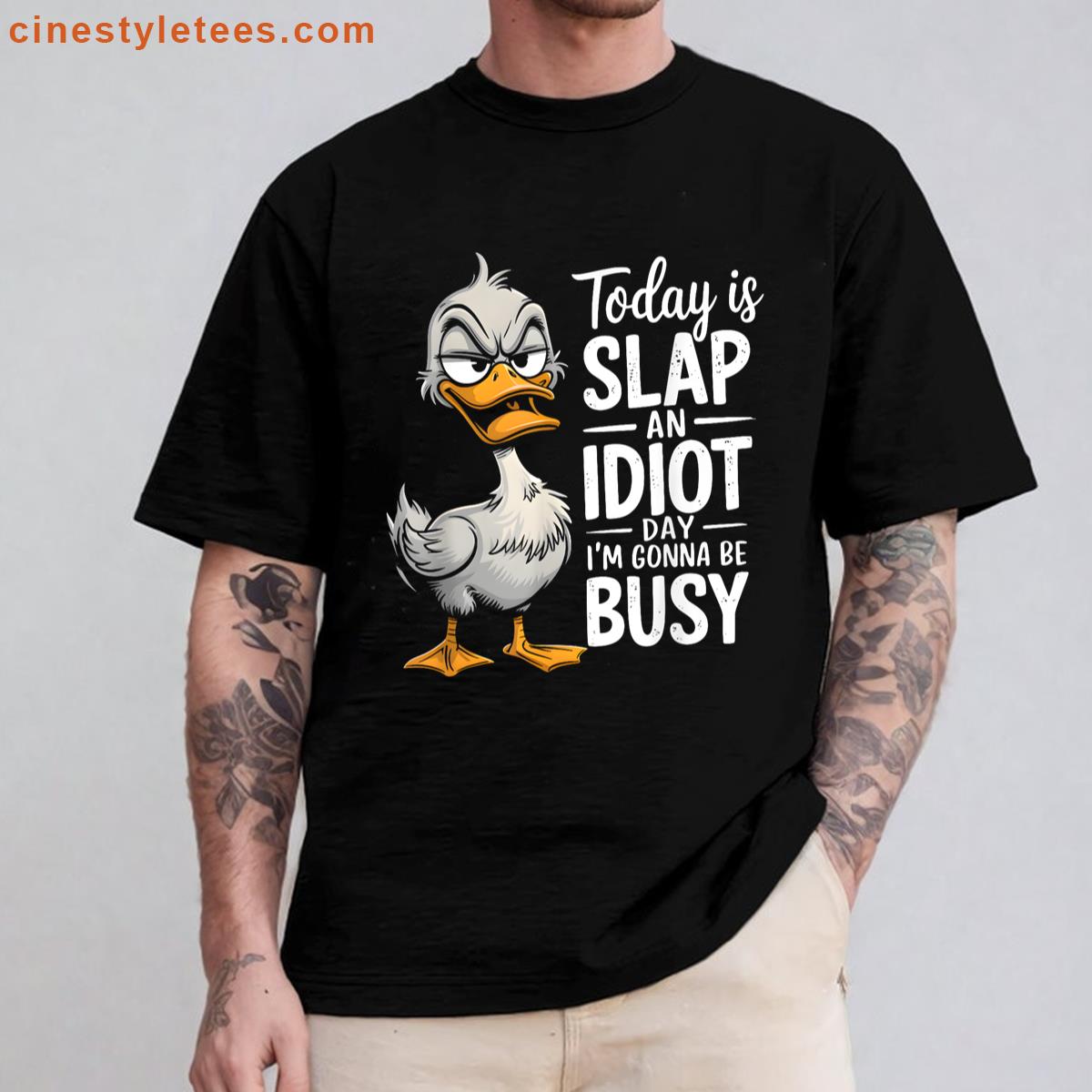 Funny Duck Quote Tee For Men Women Kids Shirt