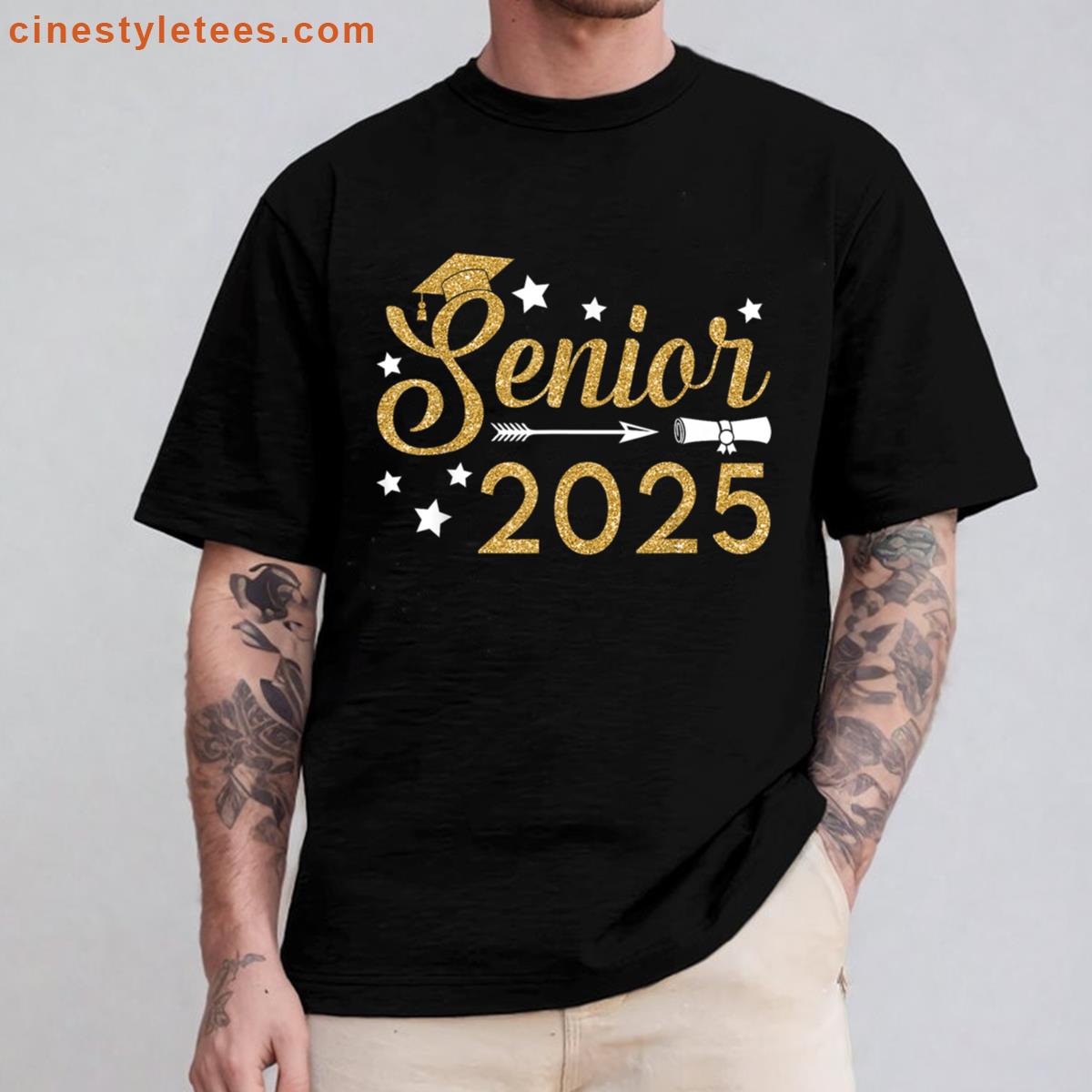 Funny Senior Class 2025 Graduation Gift Shirt