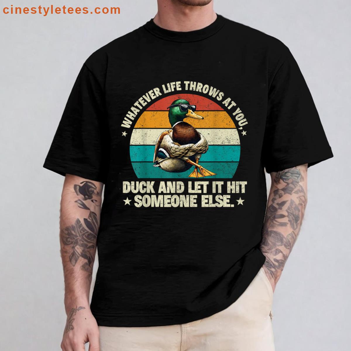 Funny Whatever Duck Shirt
