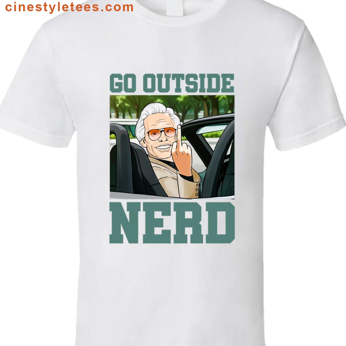 Gour Outside Nerd Uncle Shirt