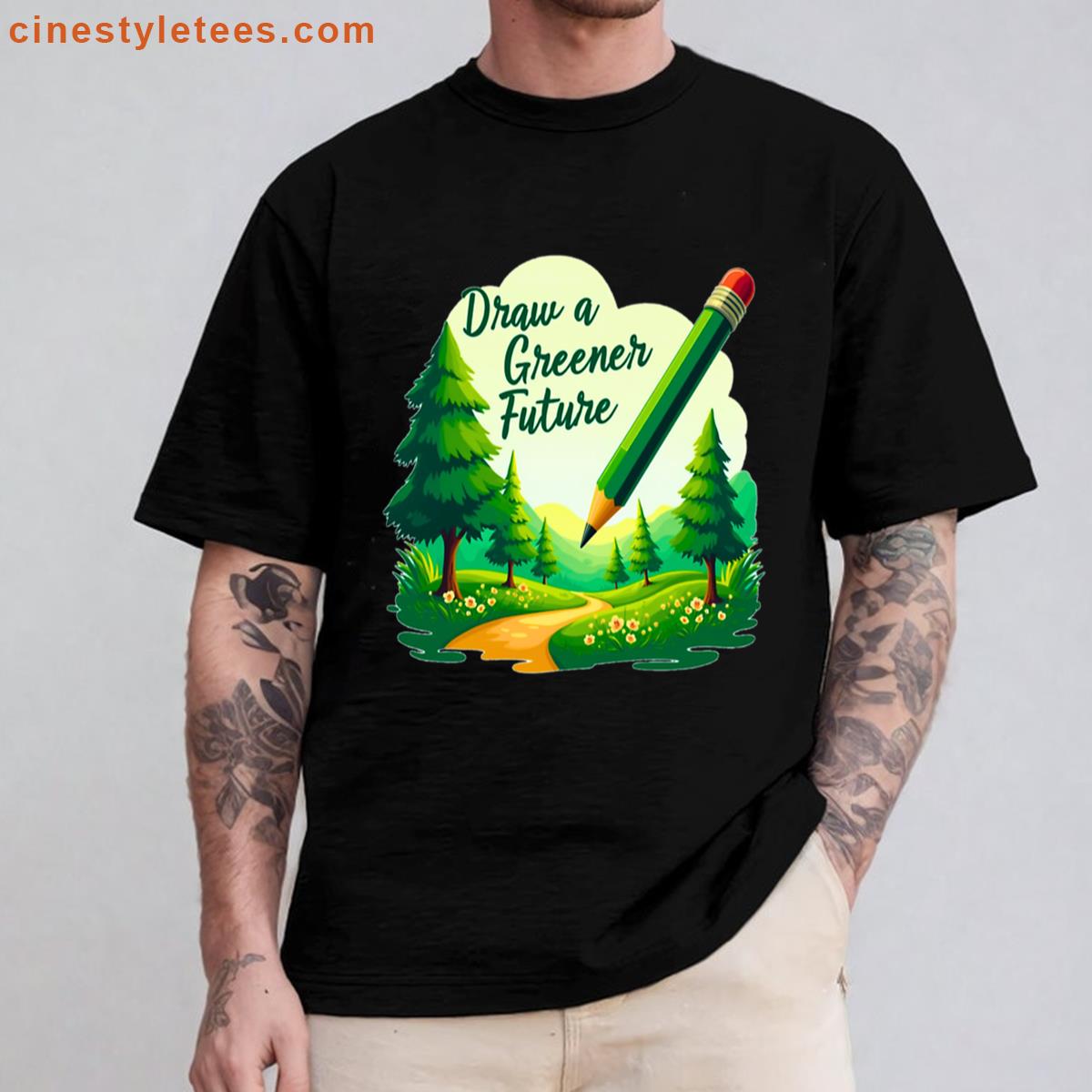 Green Tomorrow Oversized Shirt
