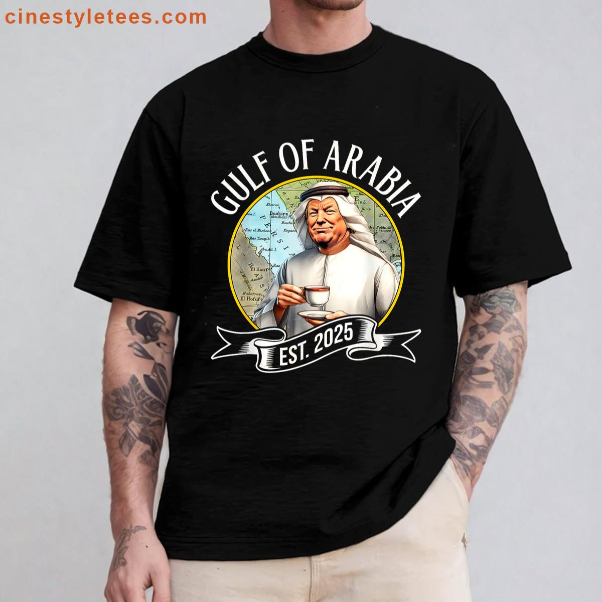 Gulf Arabia Funny Trump Vintage Shirt