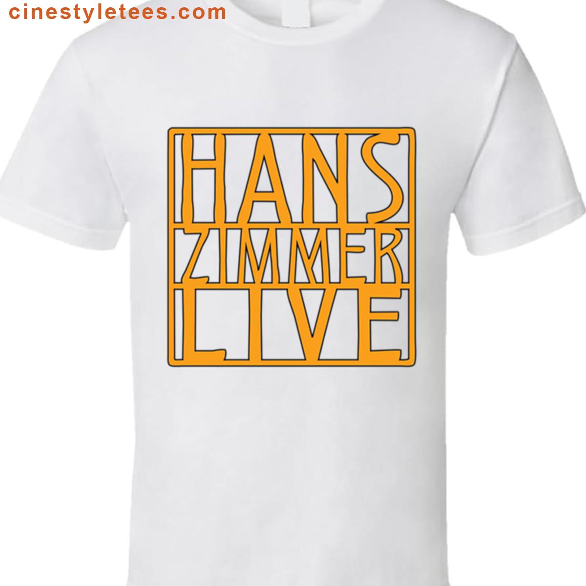 Hans Zimmer Live Music Shirt