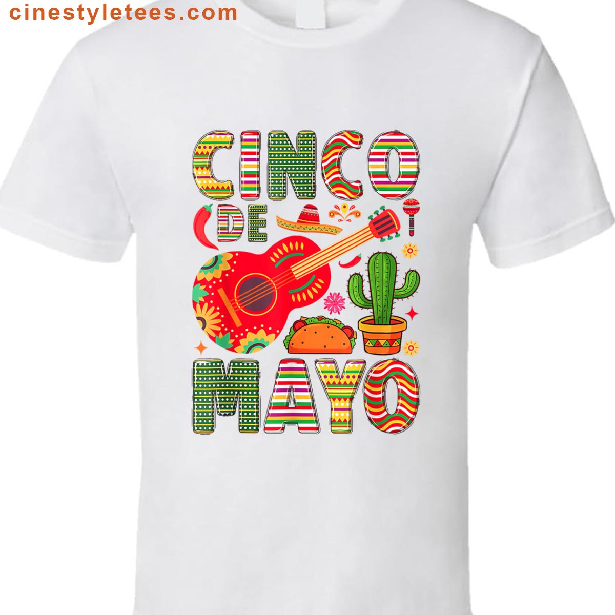 Happy Cinco De Mayo Fiesta Shirt
