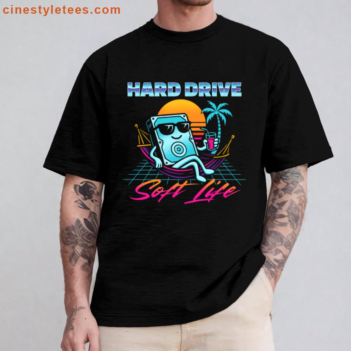 Hard Drive Soft Life Shirt