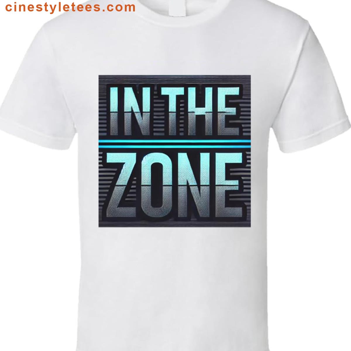 In The Zone Black Blue Shirt
