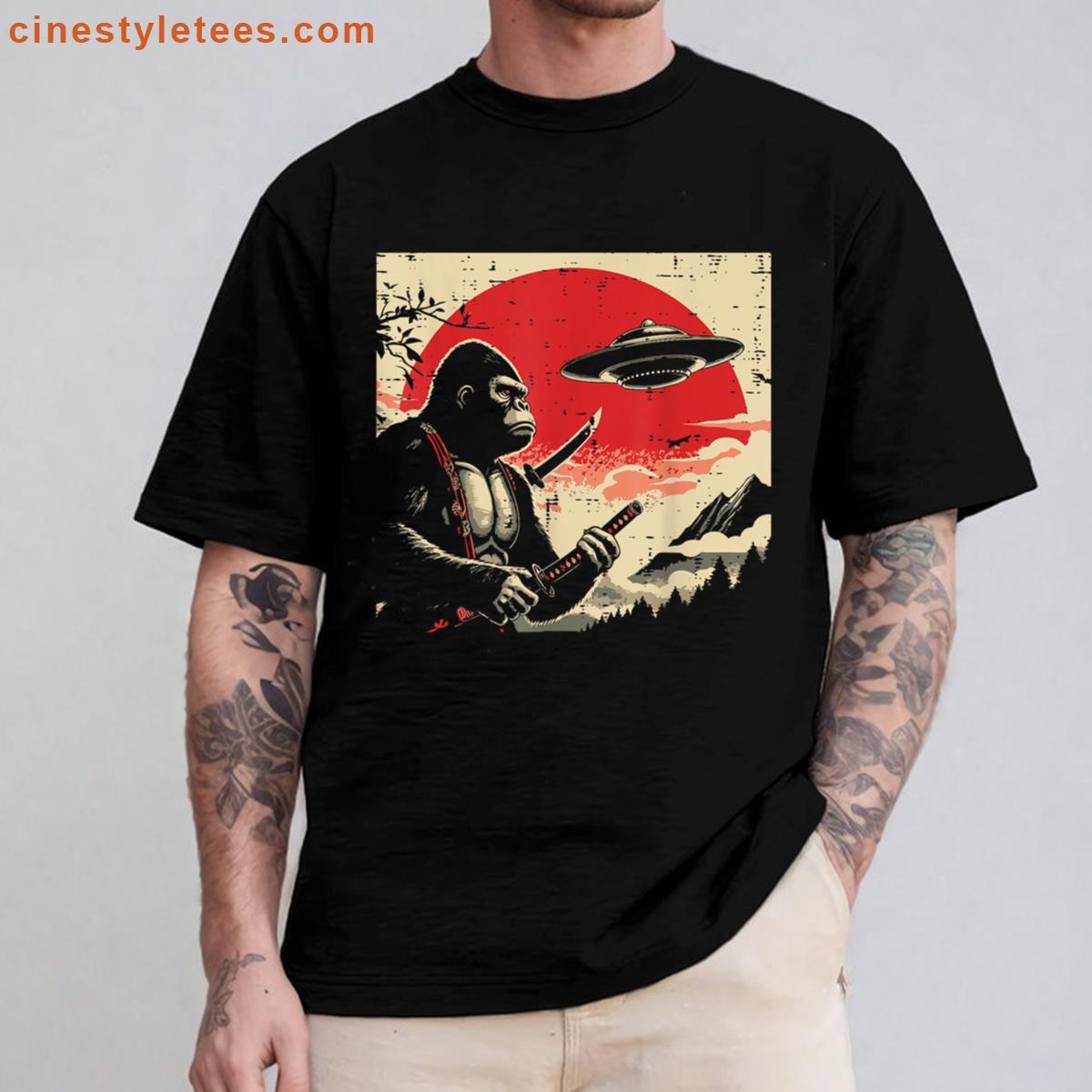 Japanese Bigfoot Design Shirt