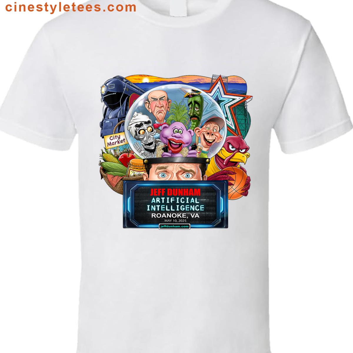 Jeff Dunham Roanoke Shirt