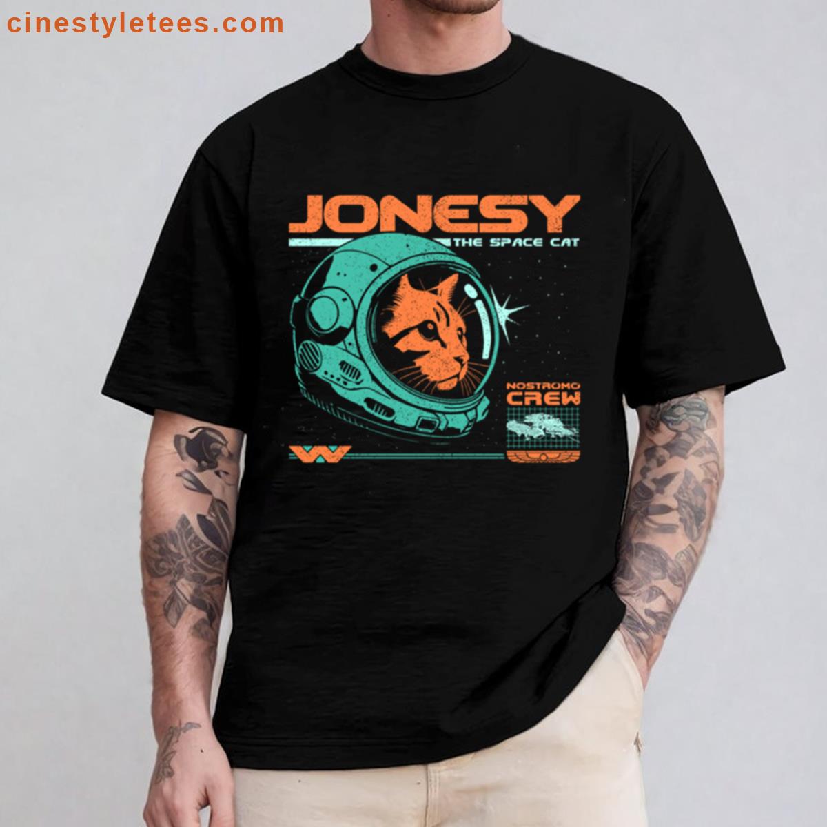 Jonesy Space Cat Shirt