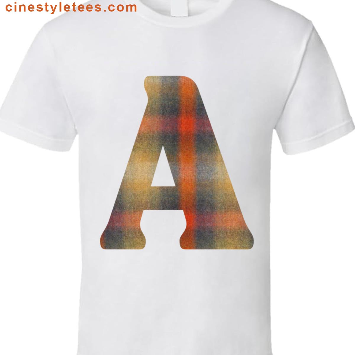 Letter A Oversized Shirt