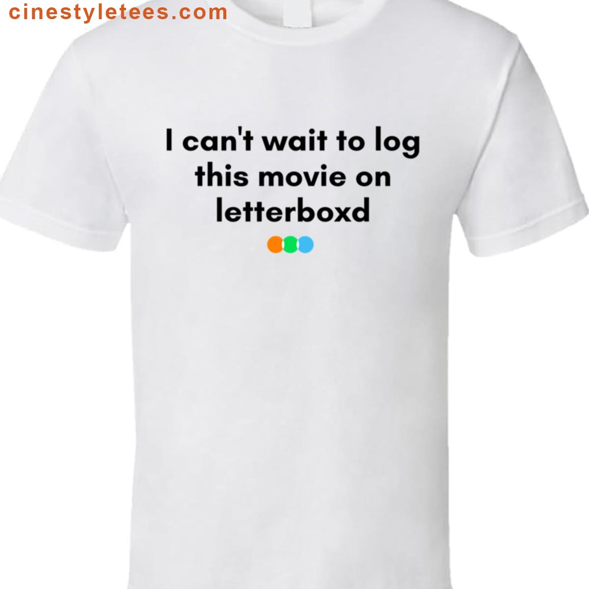 Letterboxd Movie Log Shirt