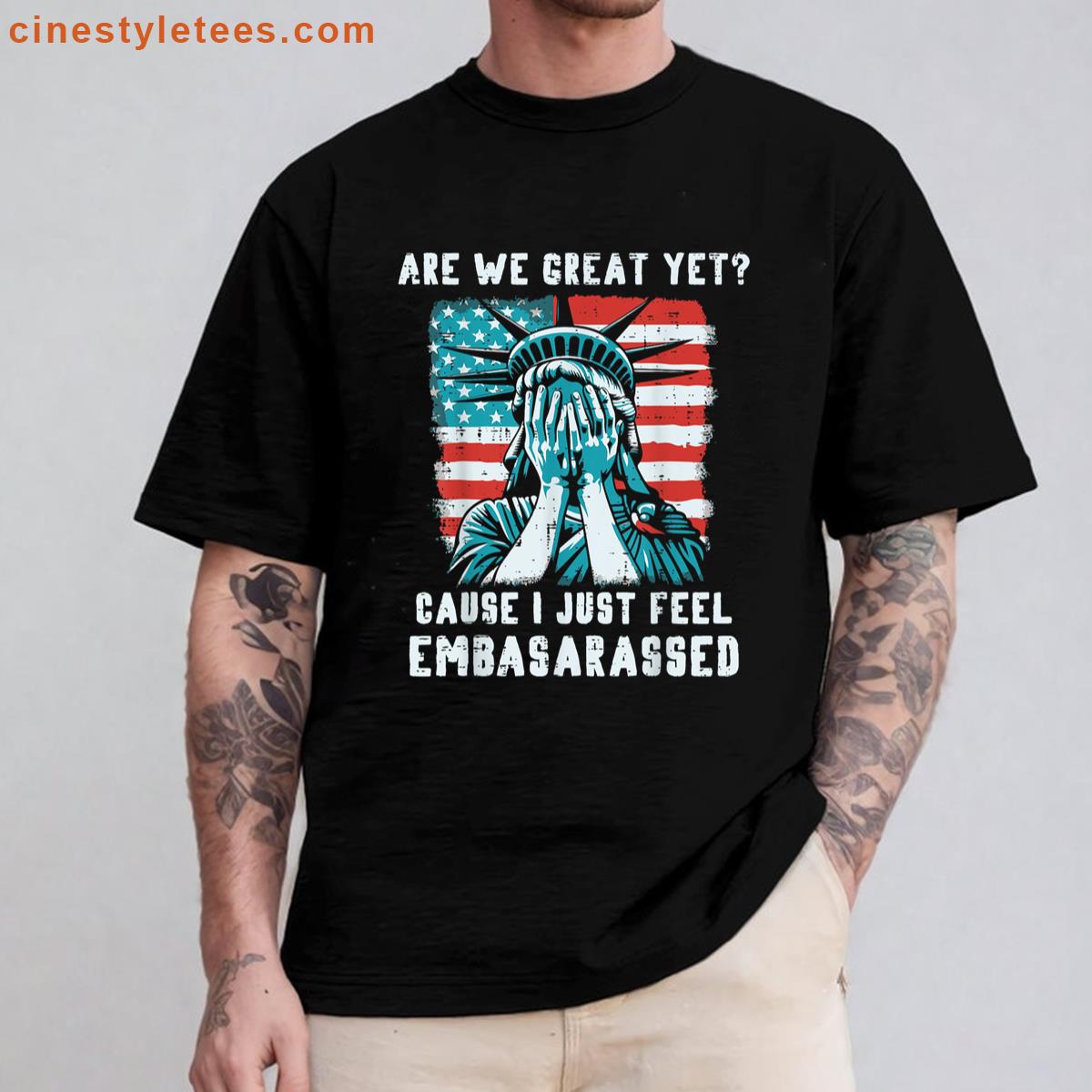 Statue Liberty Protest Women Shirt