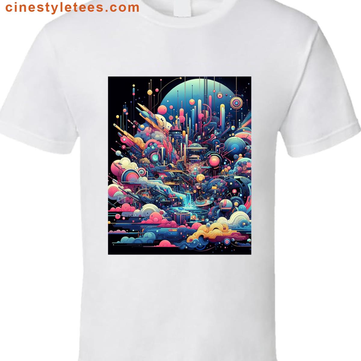 Cosmic Kaleidoscope Design Shirt