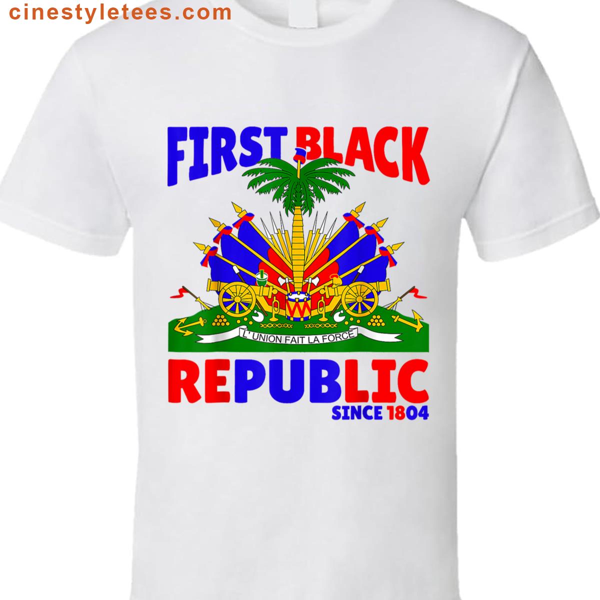 Haitian Flag Day Black Shirt