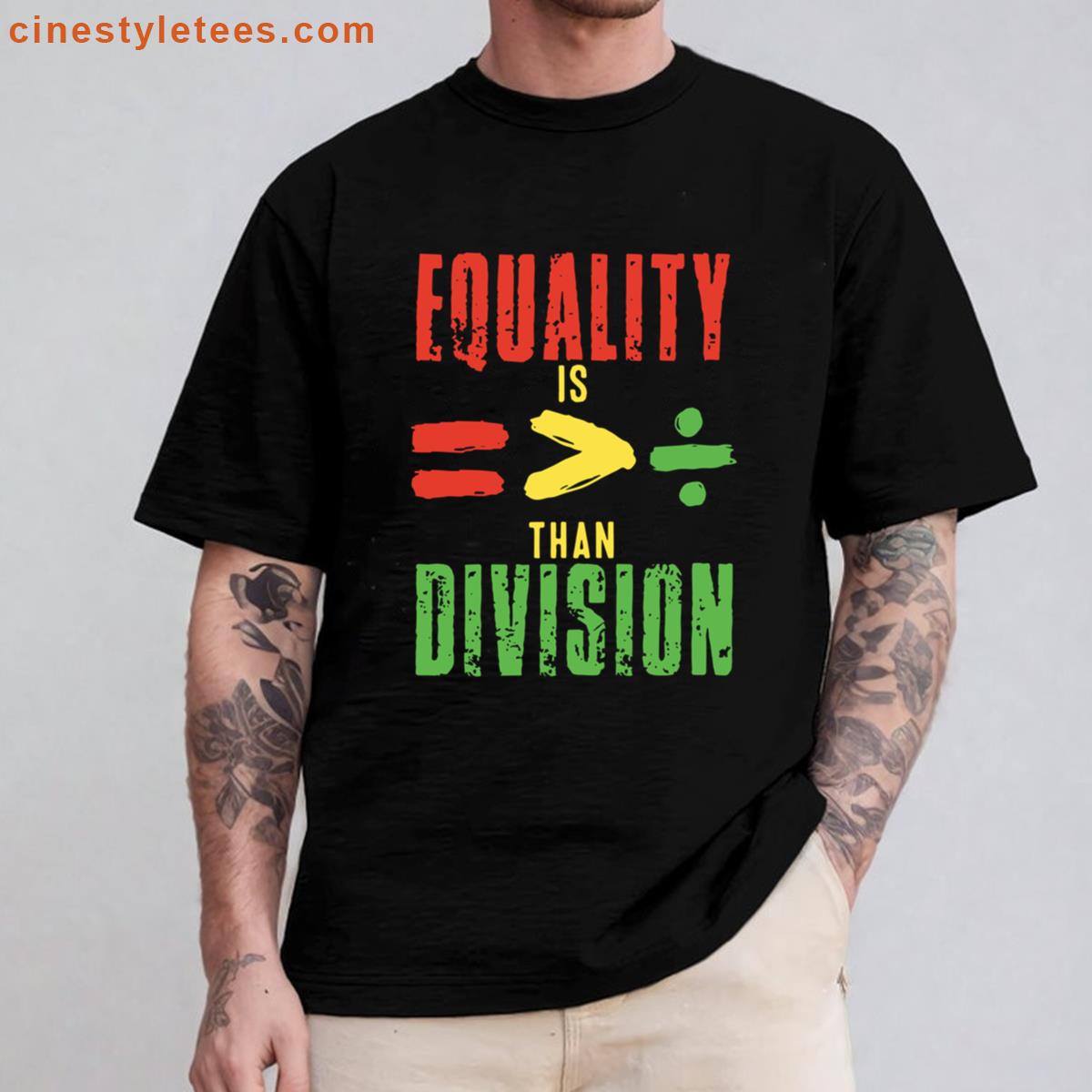 Juneteenth Equality Is Greater Stylish Shirt
