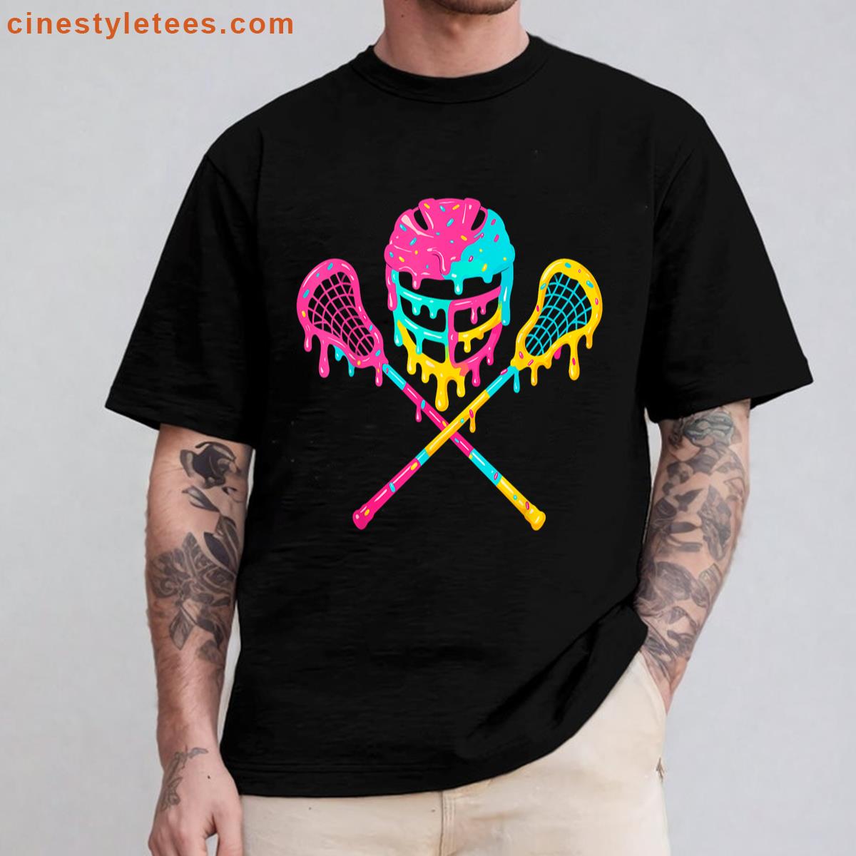 Lacrosse Drip Lax Helmet Shirt