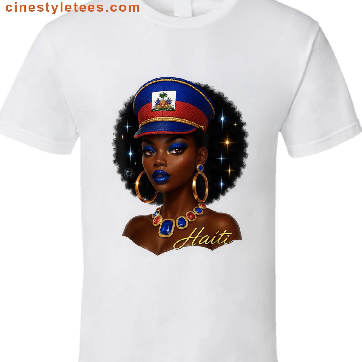 Melanin Haitian Queen Shirt