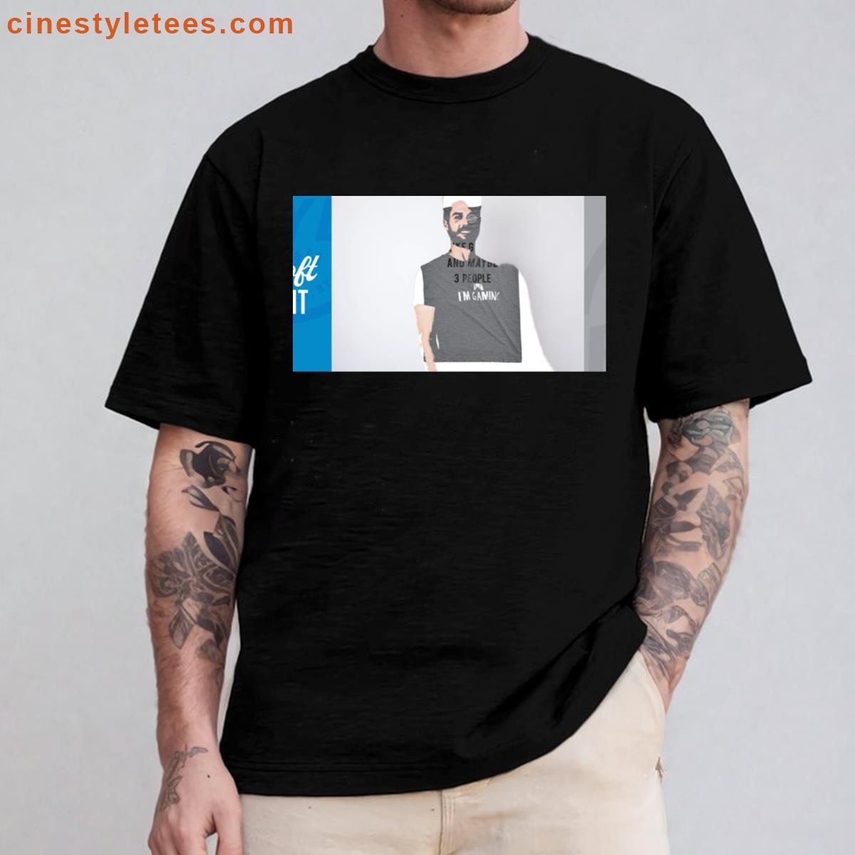 Mens Rock Paper Scissors Tee Shirt