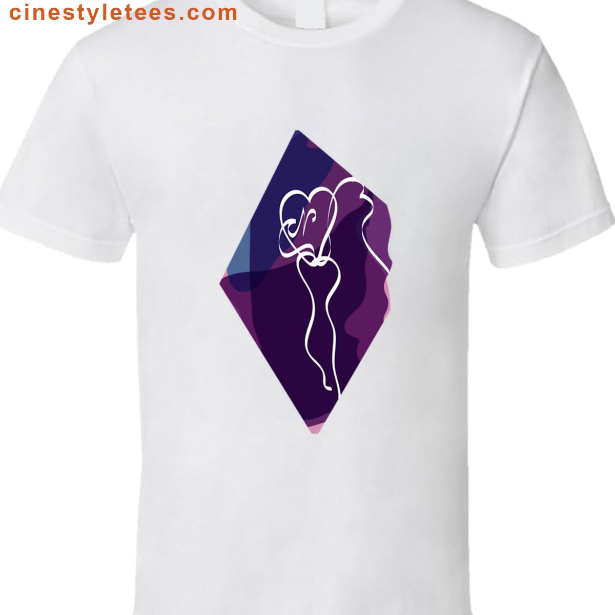 North Linear Watercolor Shirt