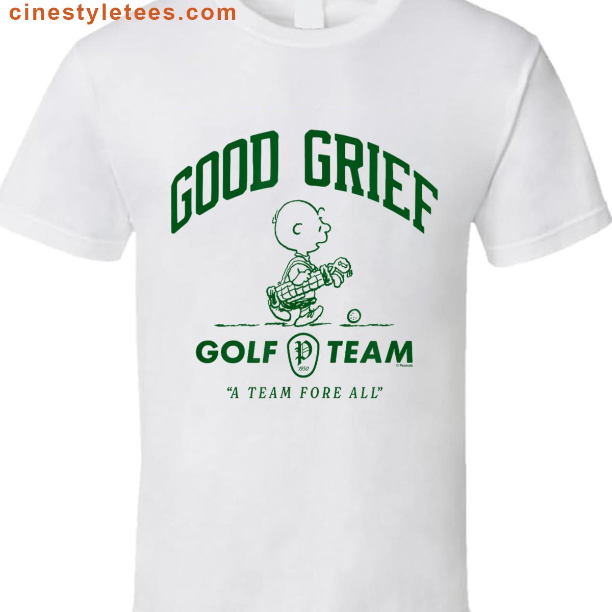 Peanuts Good Grief Golf Shirt