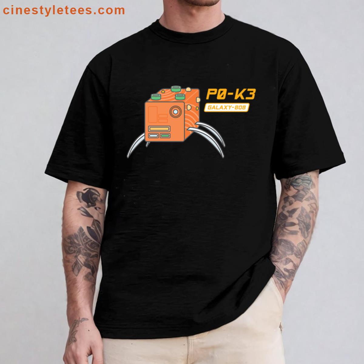 Poke Droid Graphic Tee Shirt
