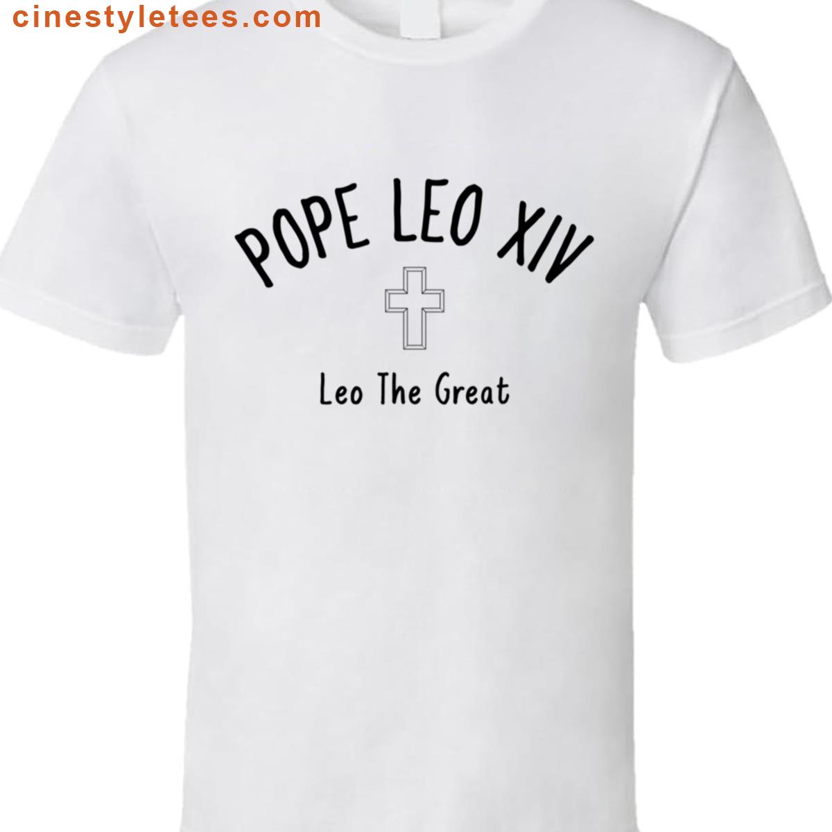 Pope Leo Xiv Church Leader Premium Shirt