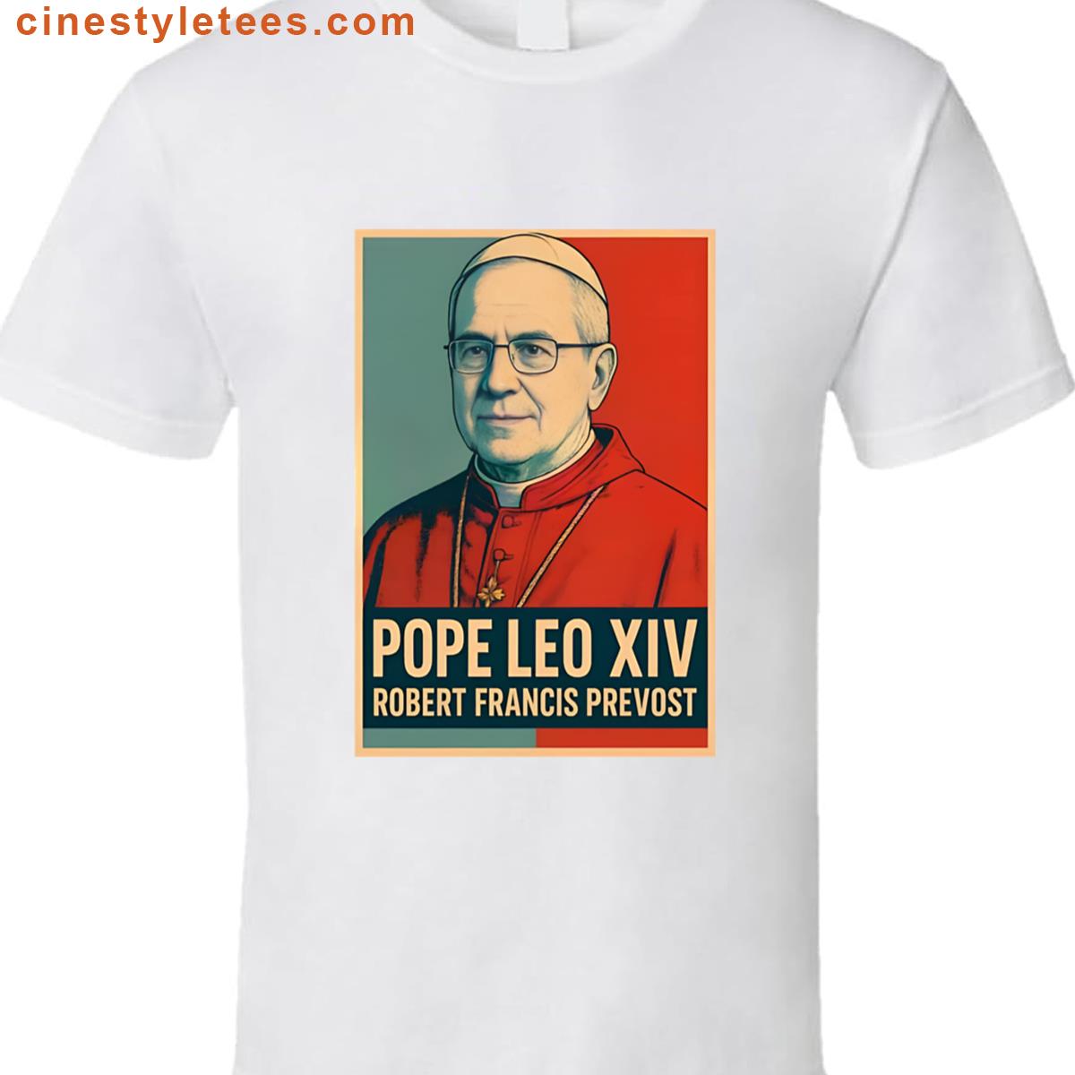 Pope Leo Xiv Funny Design Shirt