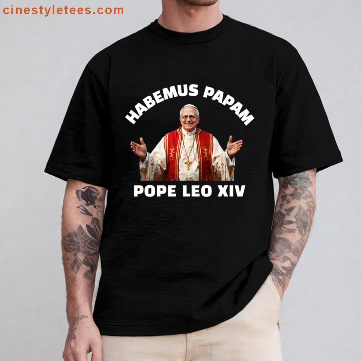 Pope Leo Xiv God Bless 1 Shirt