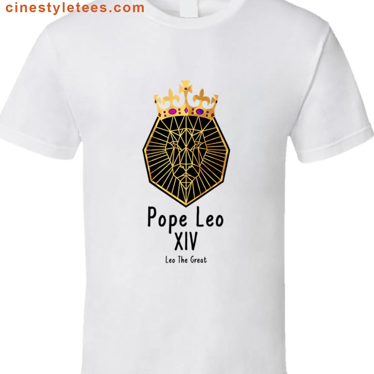 Pope Leo Xiv Lion Shirt