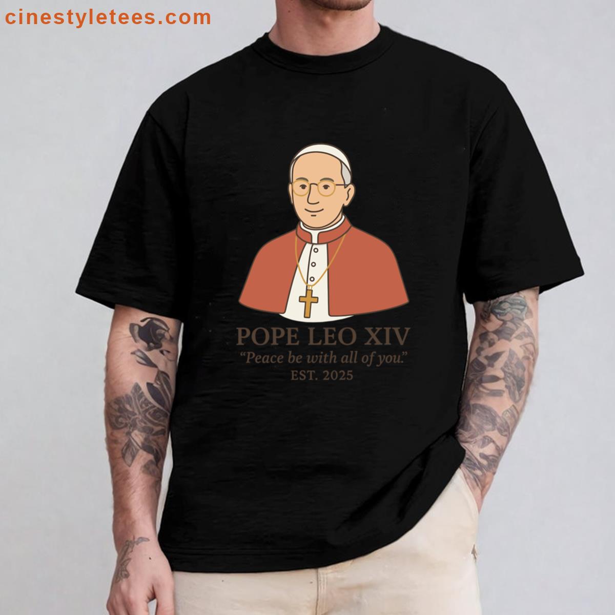 Pope Leo Xiv Peace Shirt