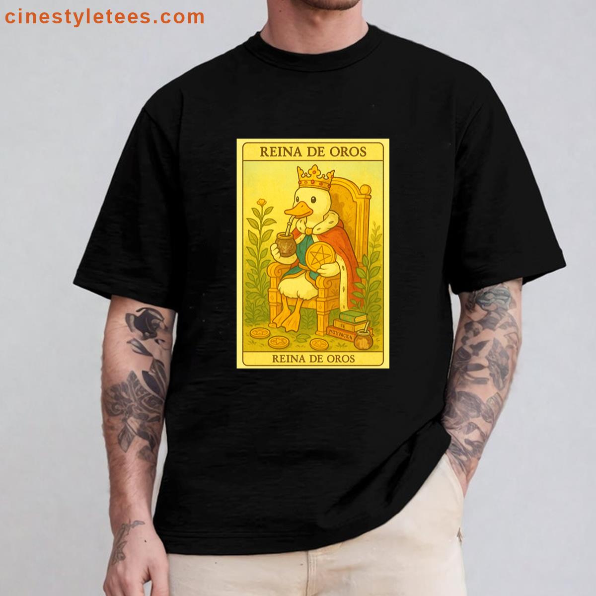 Queen Of Pentacles Tarot Shirt