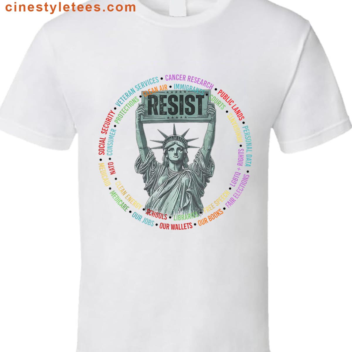 Resist Usa Protest Shirt