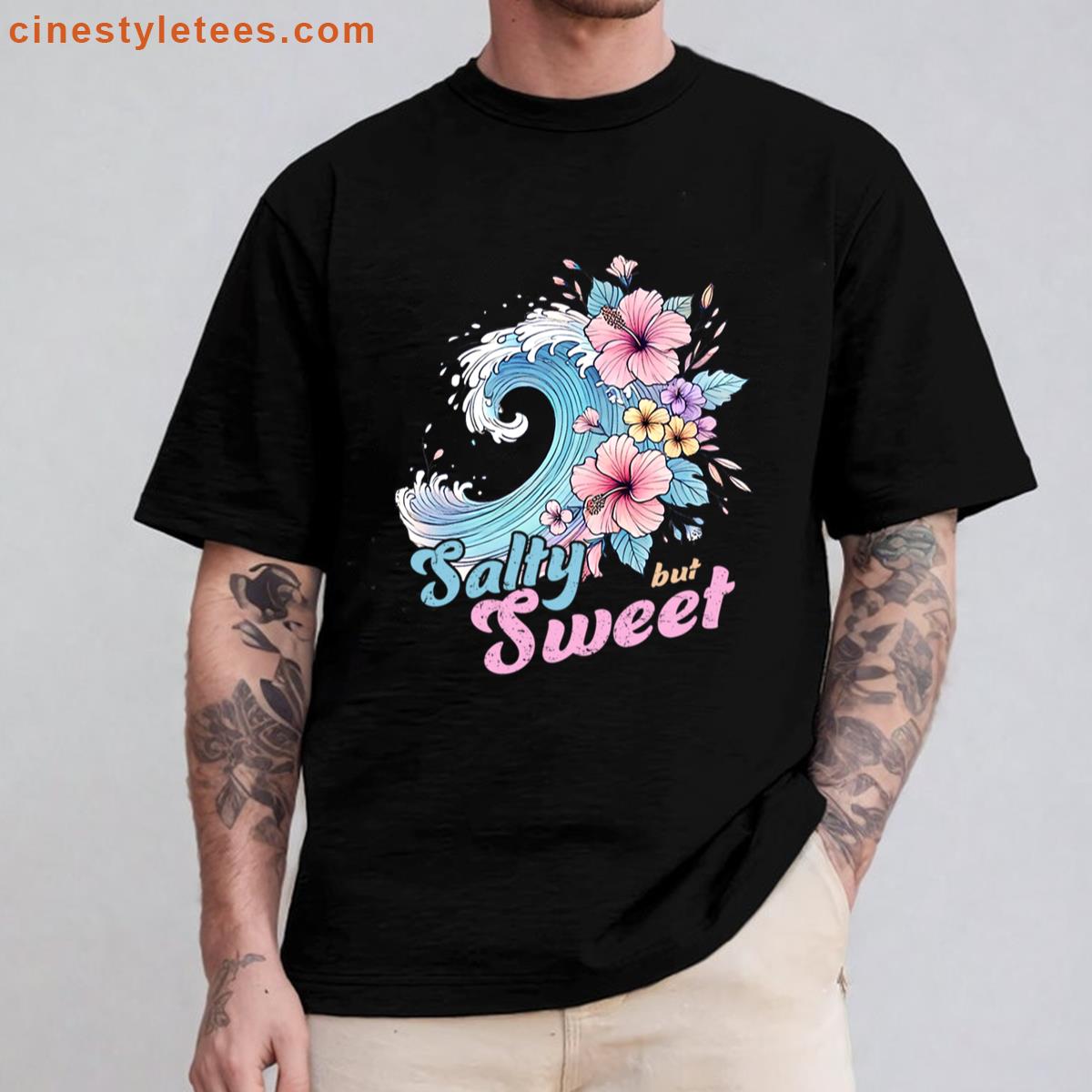 Salty But Sweet Ocean Vibe Shirt