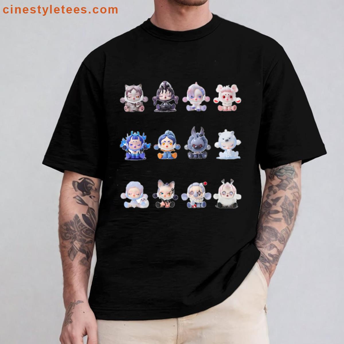 Skullpanda Oversized Animal Shirt