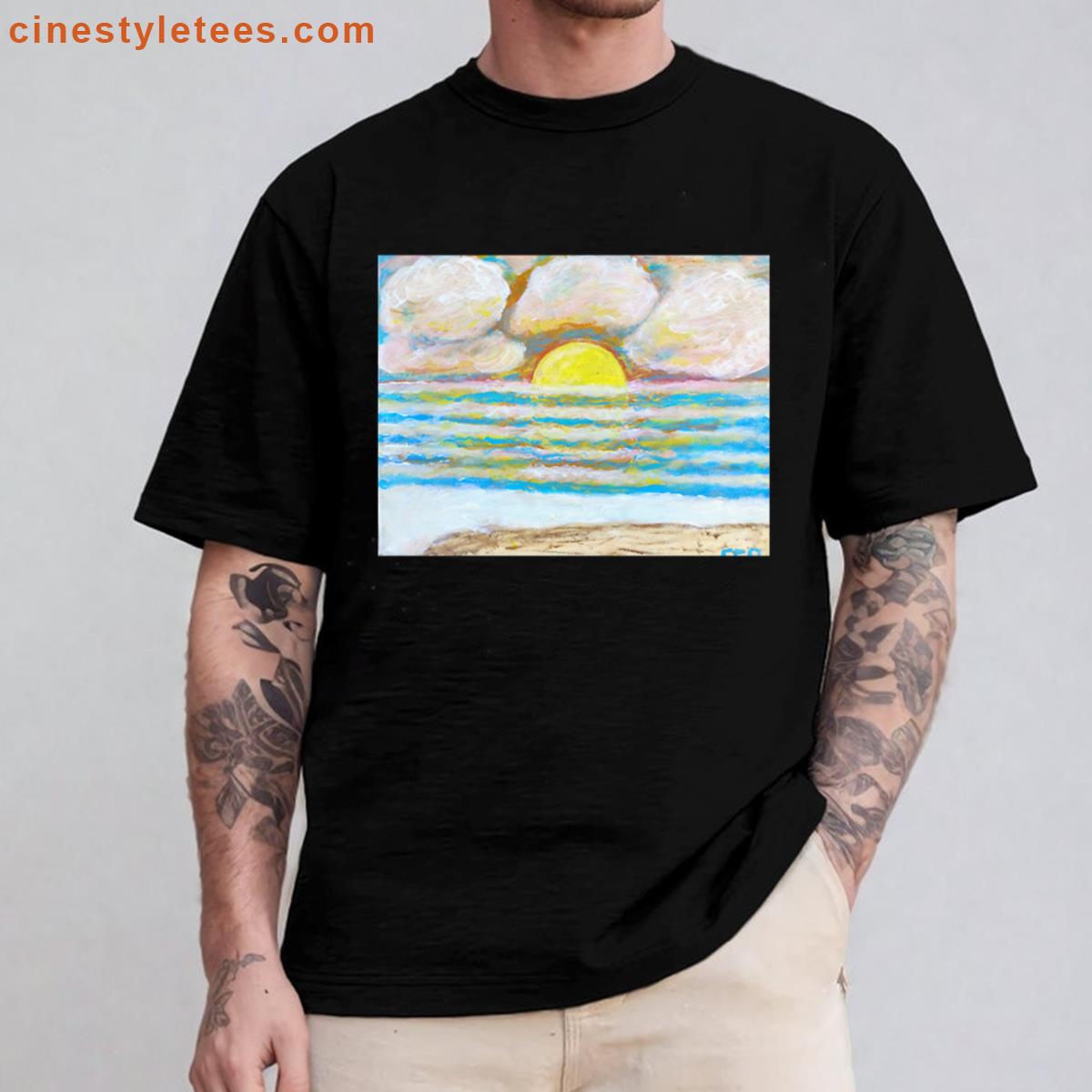 Sunset Ocean View Shirt